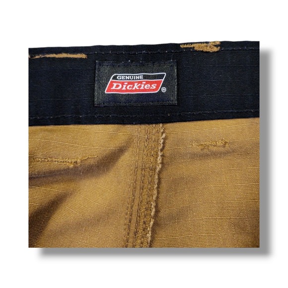 Dickies Ripstop Ultimate Cargo Brown Shorts Multi Use Pockets Men's 44 - Picture 8 of 16